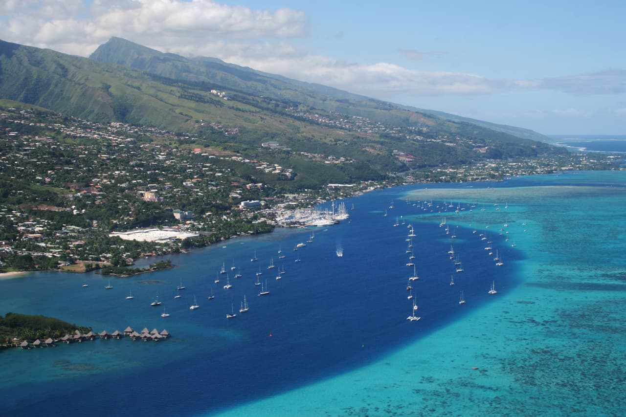 Papeete, the capital of French Polynesia