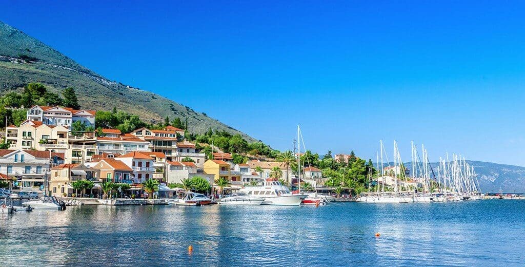Marina safety is important in Agia Efimia in Kefalonia